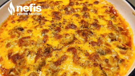 Domates Soslu Mantar